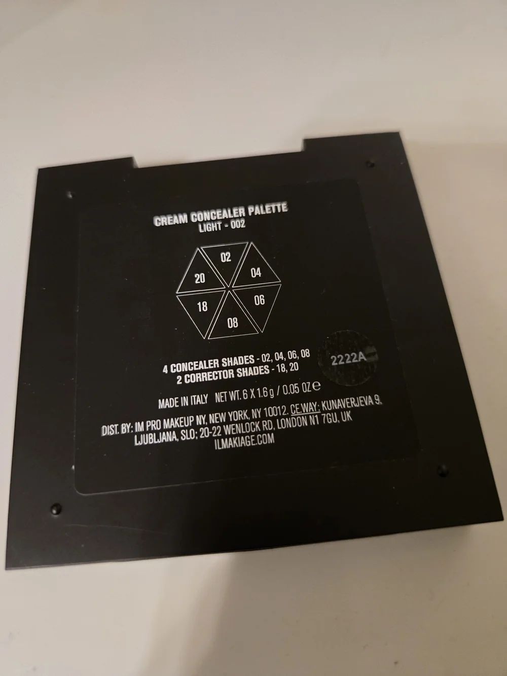 Il Makiage - Neutral Cream Concealer & Corrector Palette - Light 002